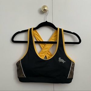 BlackMilk Australia Harry Potter Hufflepuff Sports Bra NWOT